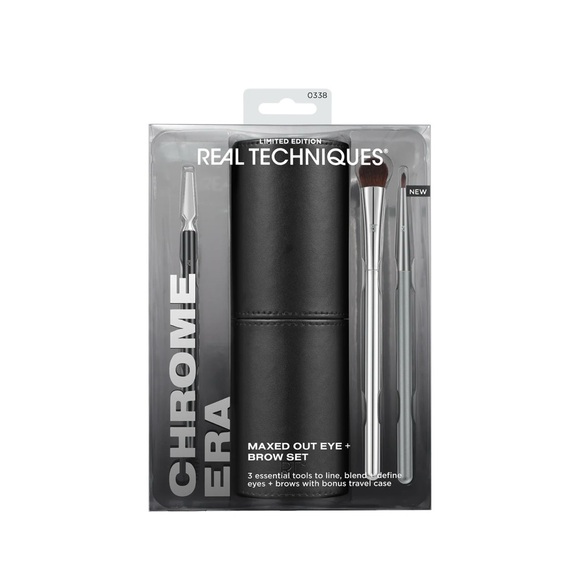 Real Techniques Other - Real Techniques Chrome Era Maxed Out Eye + Brow Set